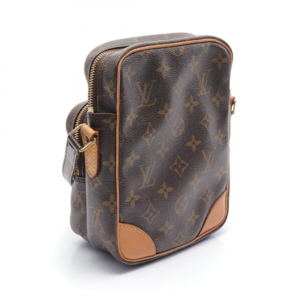 2101217905794 2 Louis Vuitton Amazon Leather Shoulder Bag Monogram Brown