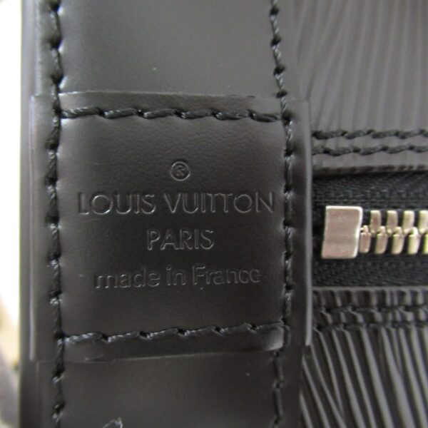 2101217908115 12 Louis Vuitton Alma PM Handbag Epi Black