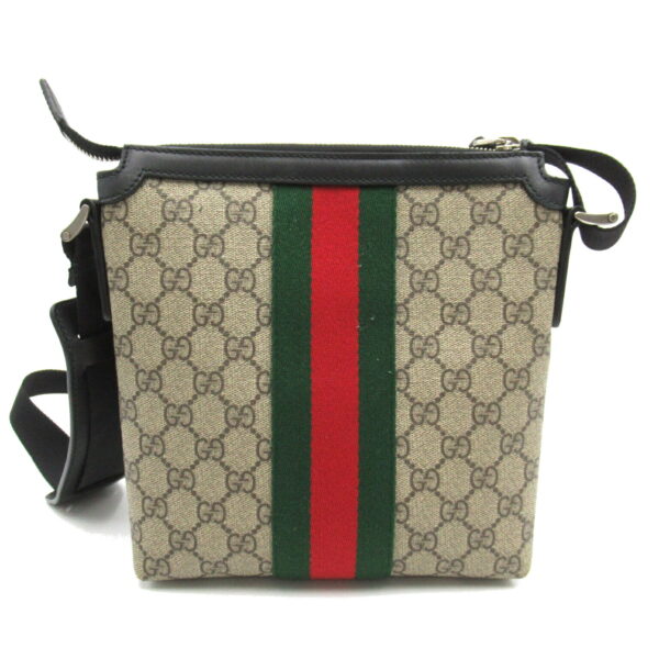 2101217908184 2 Gucci GG Supreme Shoulder Bag Beige