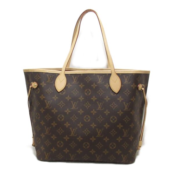 2101217913416 3 Louis Vuitton Neverfull MM Tote Bag Monogram Brown