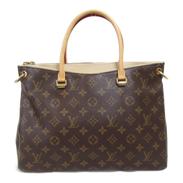 2101217913539 3 Louis Vuitton Pallas 2WAY Tote Bag Monogram Brown