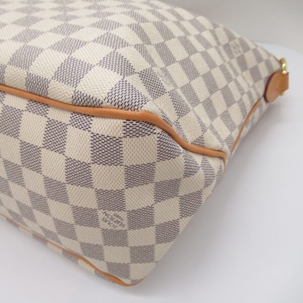 2101217913553 7 Louis Vuitton Delightful MM Shoulder Bag Damier Azur Ivory