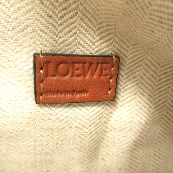 2101217913867 8 Loewe Puzzle Bag Mini 2Way Shoulder Bag Leather Brown