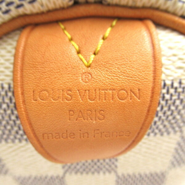 2101217913881 8 Louis Vuitton Speedy 25 Handbag Damier Azur White