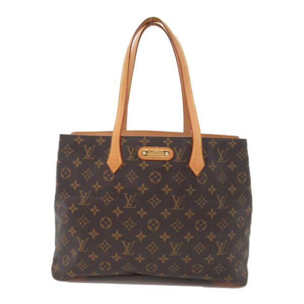 2101217918039 3 Louis Vuitton Wilshire MM Shoulder Bag Monogram Brown