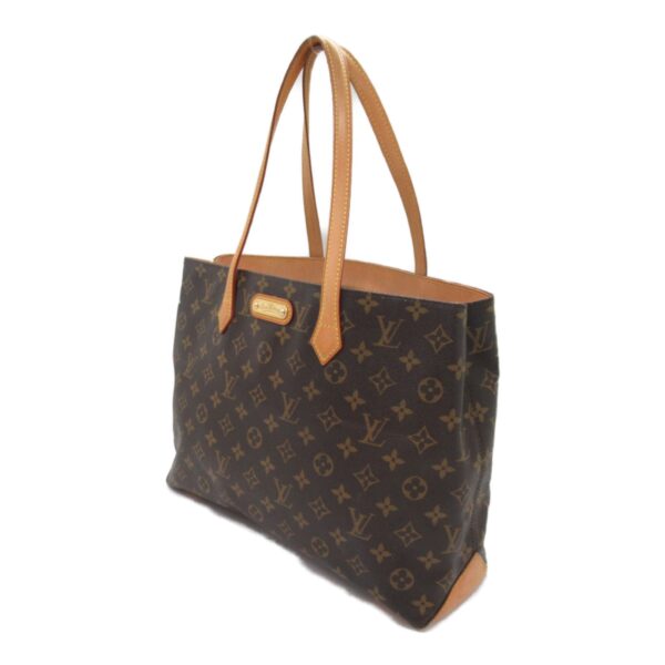 2101217918039 4 Louis Vuitton Wilshire MM Shoulder Bag Monogram Brown