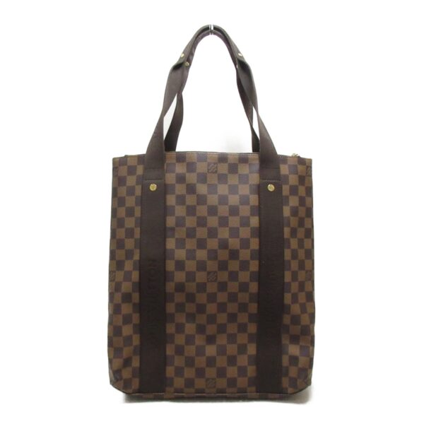 2101217918169 3 Louis Vuitton Cava Beaubourg Tote Bag Damier Brown