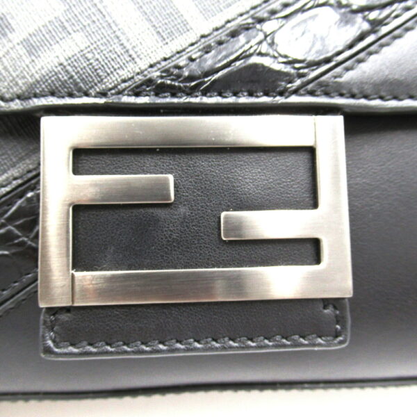 2101217925327 8 Fendi 2Way Shoulder Bag Leather Black