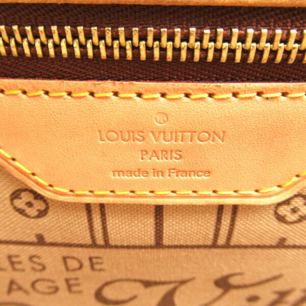 2101217925457 6 Louis Vuitton Neverfull MM Tote Bag Damier Brown