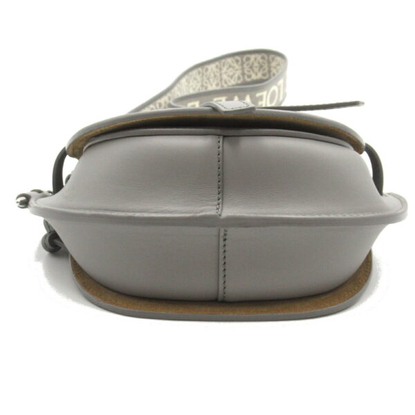 2101217925570 4 Loewe Gate Dual Mini Shoulder Bag Leather Gray