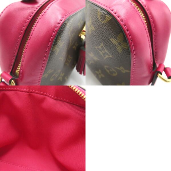 2101217927956 16c Louis Vuitton Saintonge 2WAY Shoulder Bag Monogram BrownPink