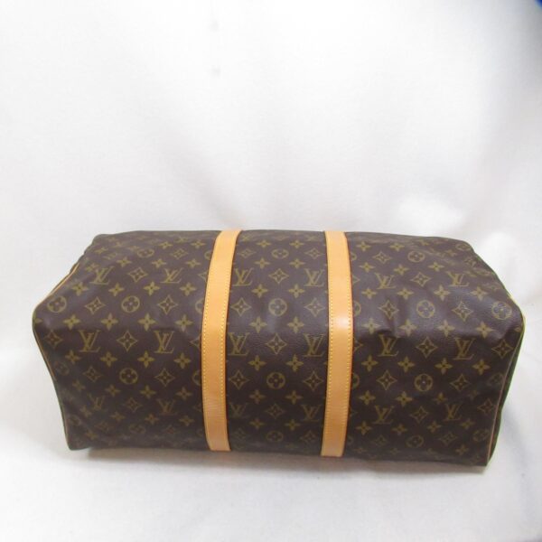 2101217928342 5 Louis Vuitton Keepall 50 Bag Monogram Brown