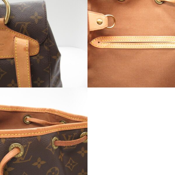 2101217928885 7c Louis Vuitton Montsouris MM Rucksack Monogram Brown