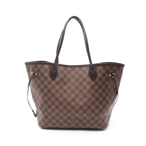 2101217929158 1 Louis Vuitton Neverfull MM Damier Tote Bag Brown