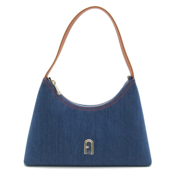 2101217944496 1 Furla Shoulder Bag Denim Blue