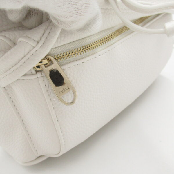 2101217944618 Furla Backpack Rucksack Bag Leather White