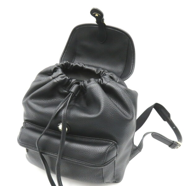 2101217944632 7 Furla Leather Backpack Black