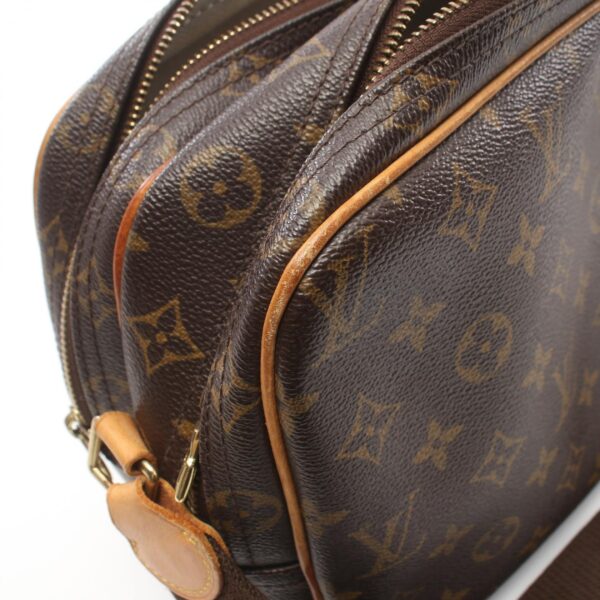 2101217950916 10 Louis Vuitton Reporter PM Monogram Shoulder Bag Brown