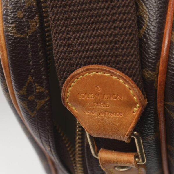 2101217950916 4 Louis Vuitton Reporter PM Monogram Shoulder Bag Brown