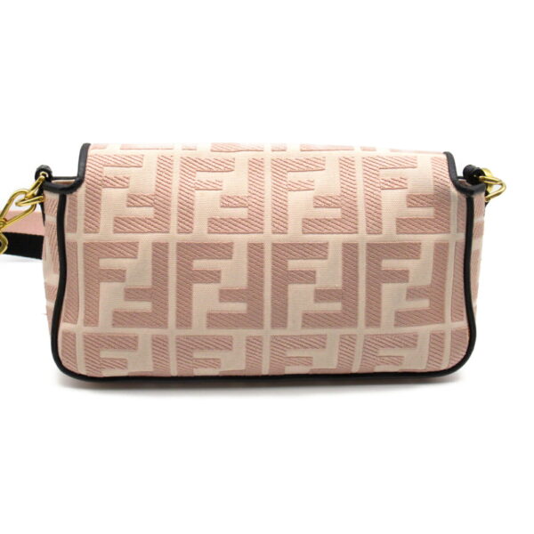 2101217956628 3 Fendi Mamma Bucket Shoulder Bag Leather PinkBeigeBlack