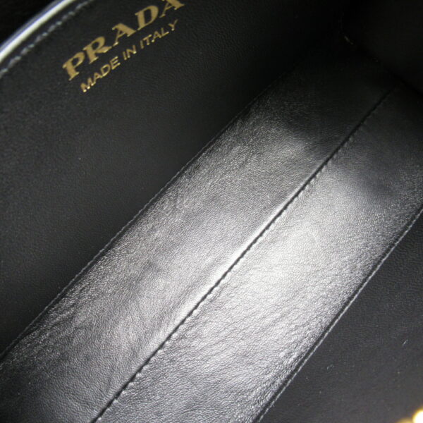 2101217956635 4 Prada Shoulder Bag Saffiano Leather GrayBlack