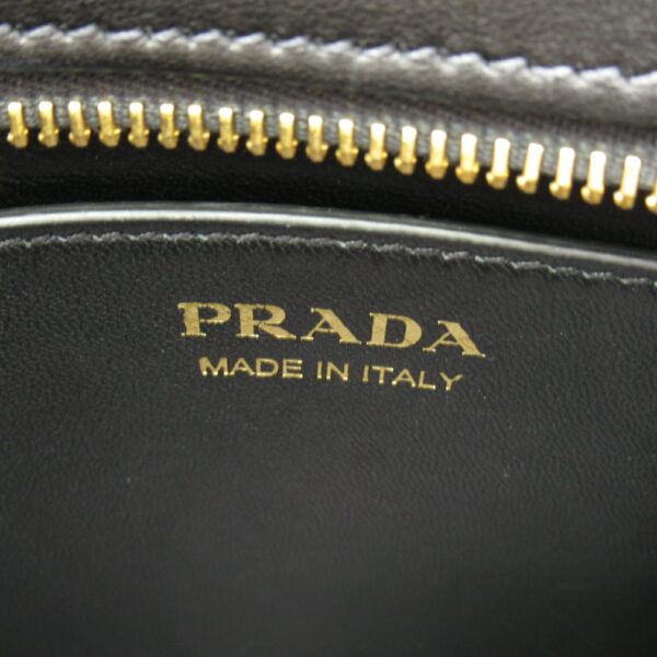 2101217956635 8 Prada Shoulder Bag Saffiano Leather GrayBlack