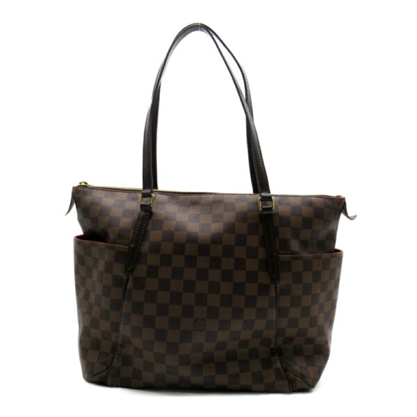 2101217956673 1 Louis Vuitton Totally MM Shoulder Bag Damier Brown