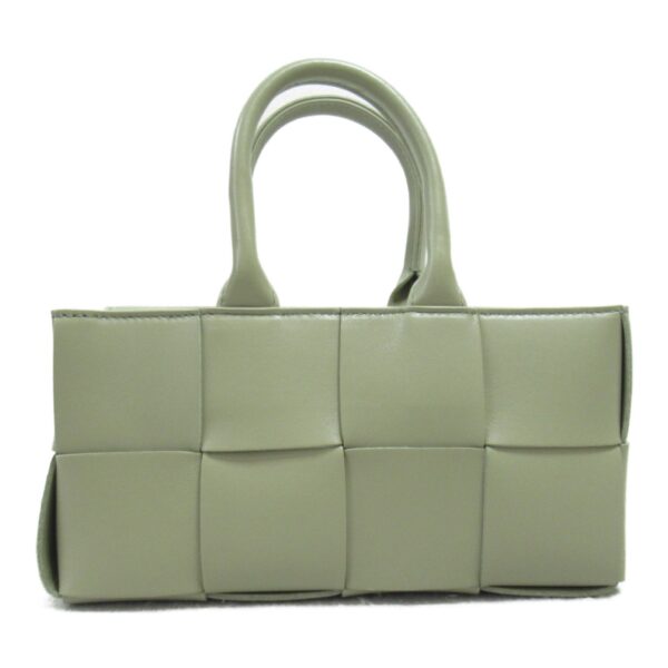 2101217961813 3 Bottega Veneta 2Way Shoulder Bag Lambskin Green