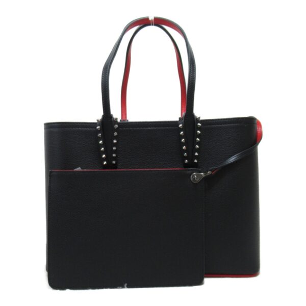 2101217965774 2 Christian Louboutin Tote Bag Calf Leather Black