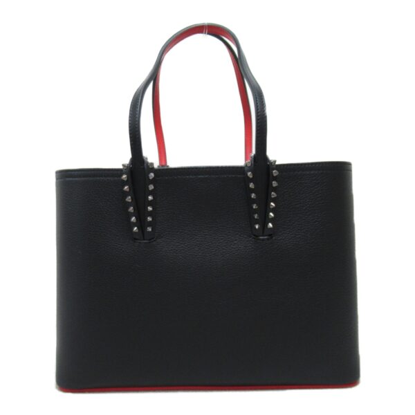 2101217965774 4 Christian Louboutin Tote Bag Calf Leather Black