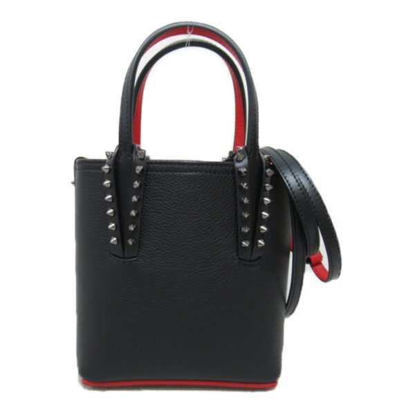 2101217965828 2 Christian Louboutin 2Way Shoulder Bag Calf Leather Black