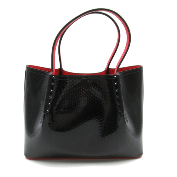 2101217965880 2 Christian Louboutin Calf Leather Tote Bag Black