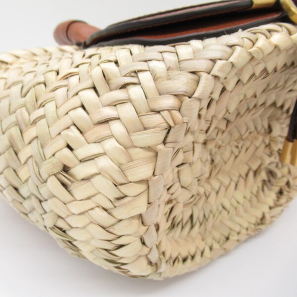 2101217966849 7 Chloe Raffia Leather Tote Bag Natural Tan