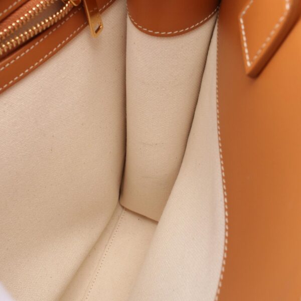 2101217970754 6 Celine Leather Small Vertical Tote Bag White Brown