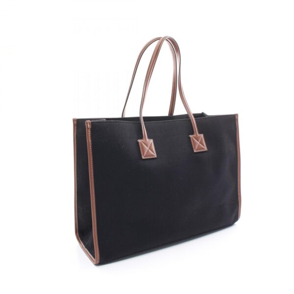 2101217971102 2 Burberry Freya Tote Tote Bag Leather Black Brown