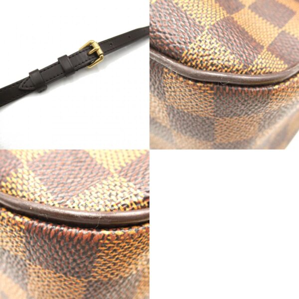 2101217972703 10c Louis Vuitton Bouzas Roseberry Shoulder Bag Damier Brown