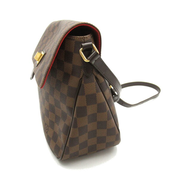 2101217972703 3 Louis Vuitton Bouzas Roseberry Shoulder Bag Damier Brown