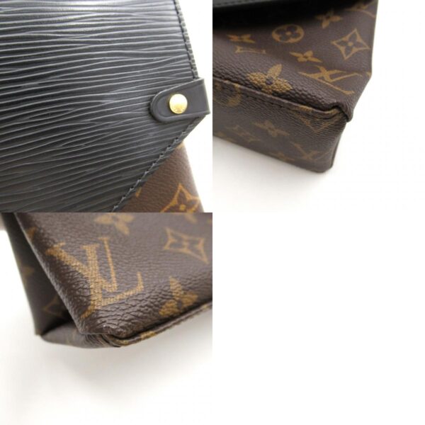 2101217973007 10c Louis Vuitton Saint Michel 2WAY Shoulder Bag Brown Black