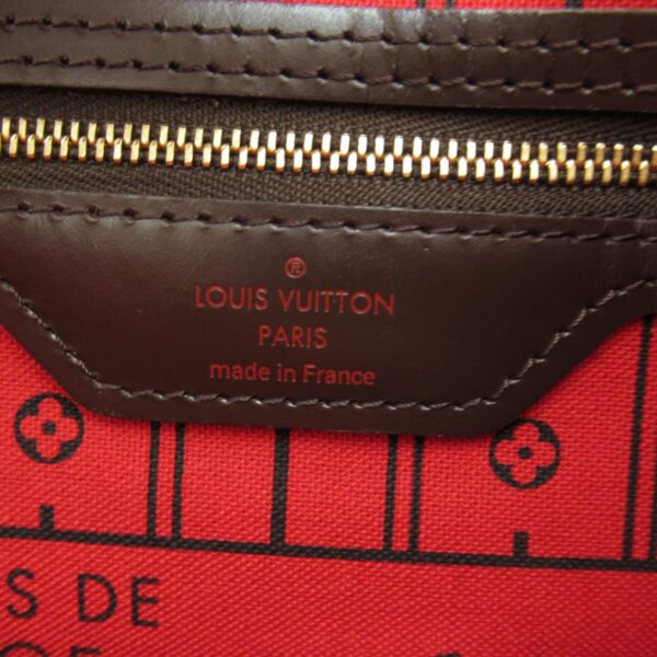 2101217973366 10 Louis Vuitton Neverfull MM Tote Bag Damier Brown