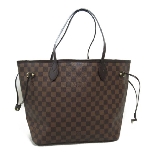 2101217973366 2 Louis Vuitton Neverfull MM Tote Bag Damier Brown