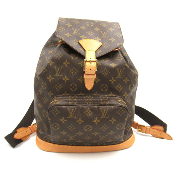 2101217973496 1 Louis Vuitton Montsouris GM Rucksack Monogram Brown