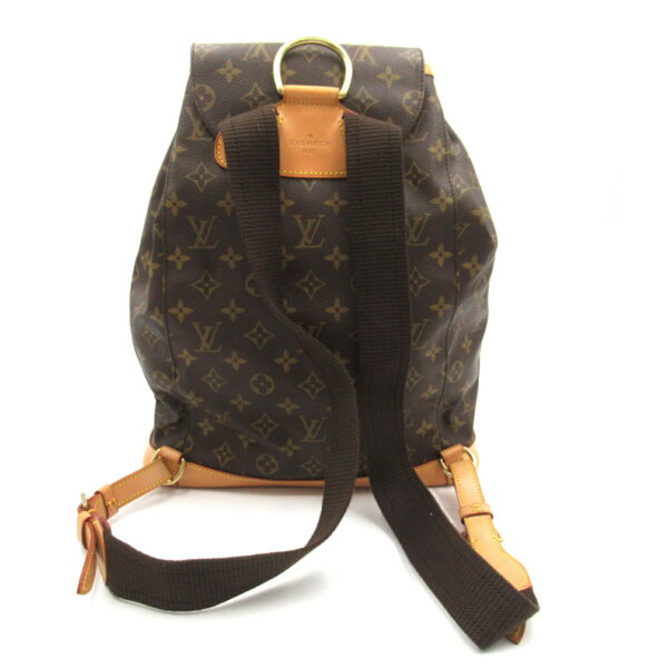 2101217973496 2 Louis Vuitton Montsouris GM Rucksack Monogram Brown