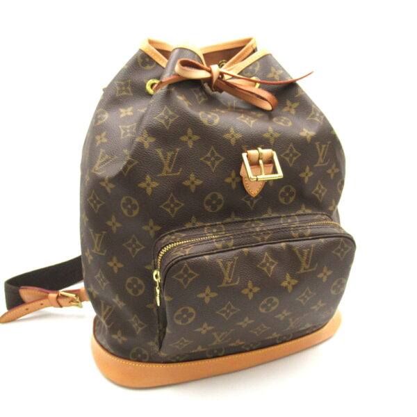 2101217973496 4 Louis Vuitton Montsouris GM Rucksack Monogram Brown