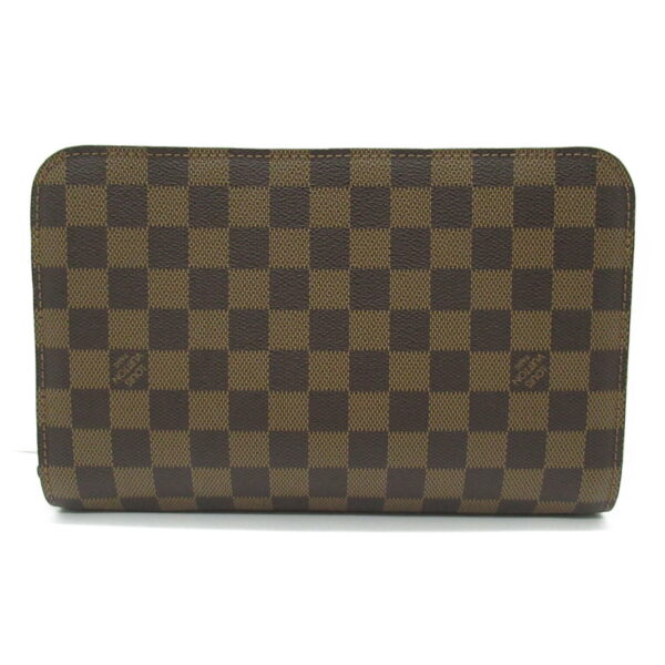 2101217974103 1 Louis Vuitton Saint Louis Clutch Bag Damier Brown