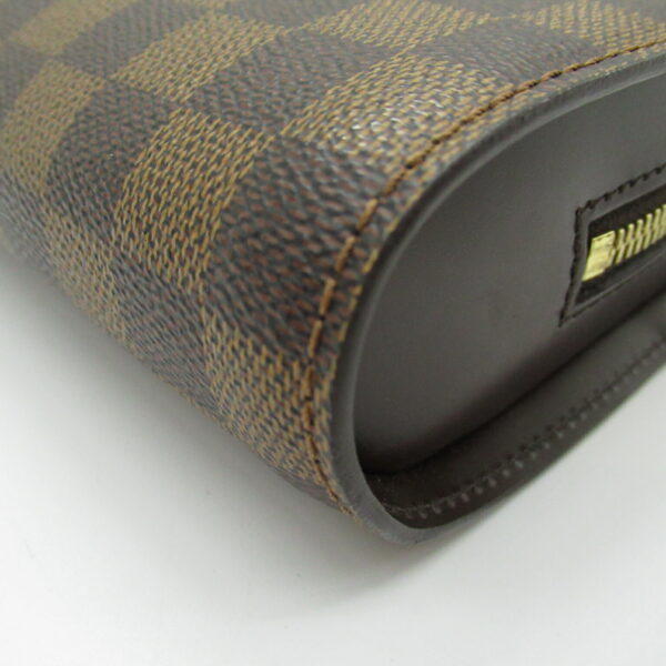 2101217974103 9 Louis Vuitton Saint Louis Clutch Bag Damier Brown