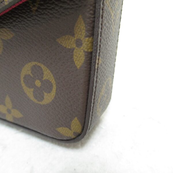 2101217975148 7 Louis Vuitton Pochette Felicie Shoulder Bag Monogram Brown