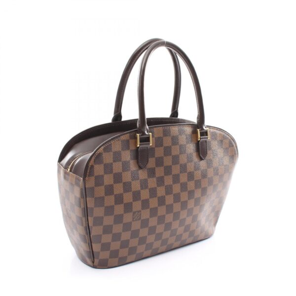 2101217975698 2 Louis Vuitton Saria Oriental Damier Handbag Brown