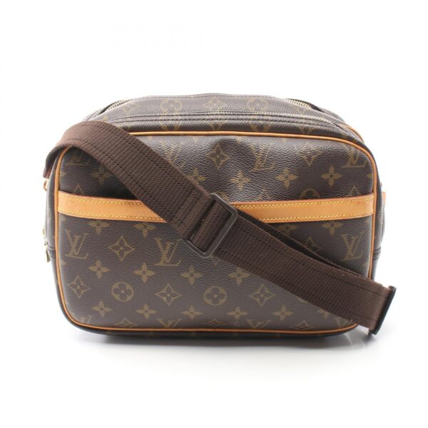 2101217976725 1 Louis Vuitton Reporter PM Shoulder Bag Monogram Brown