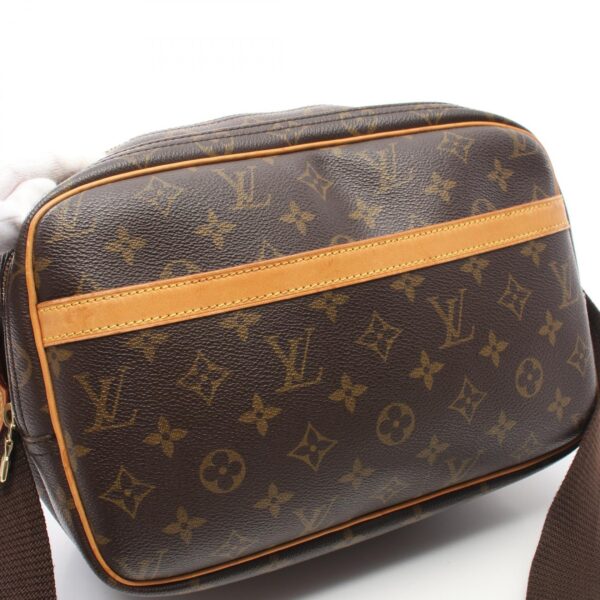 2101217976725 10 Louis Vuitton Reporter PM Shoulder Bag Monogram Brown