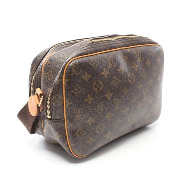 2101217976725 2 Louis Vuitton Reporter PM Shoulder Bag Monogram Brown